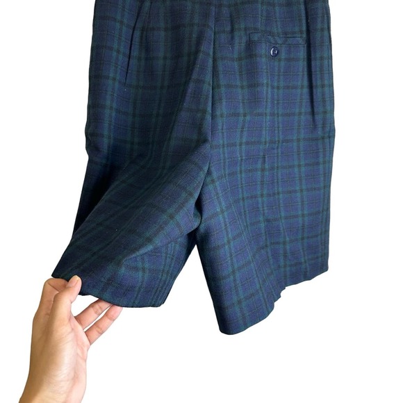 Vtg. Ganto 100% Pure Wool School Girl Skort Skirt Academia Y2K Women’s 6 Plaid - Picture 9 of 13